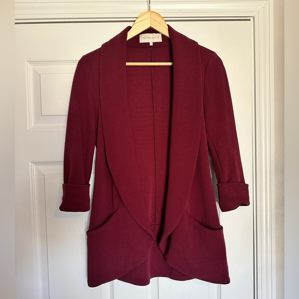 FrenchMauve brand Melanie Knit Tunic Blazer from Stitch Fix